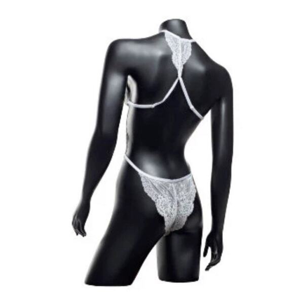 🦋B2G1🦋STARLINE Ravewear Open Back Monica Lace Teddy NWOT | M/L | - Picture 4 of 6